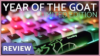 Ducky Year of the Goat Edition  Limited Edition Mechanical Keyboard Review [upl. by Pryor]