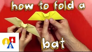 How To Fold An Origami Bat [upl. by Julee]