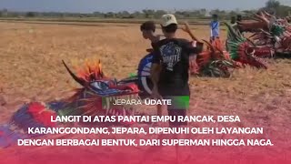 Festival LayangLayang di Pantai Empu Rancak Jepara [upl. by Cyndie]