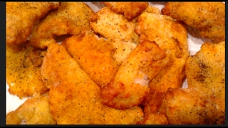 342  POWER AIR FRYER XL  Air Fried CATFISH NUGGETS [upl. by Manup]