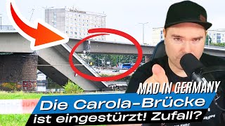 CarolaBrücke in Dresden ist eingestürzt  Hätte es verhindert werden können [upl. by Pouncey]