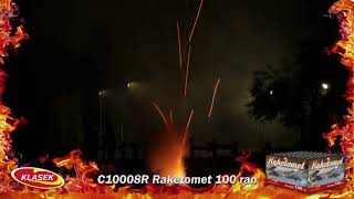 C10008R Pyrotechnika Kompakt 100ran Raketomet [upl. by Ahsenal779]