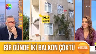 Balkon çöktü bina mühürlendi [upl. by Pacian886]