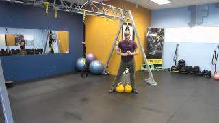 Kettlebell Thruster vs TRX Thruster [upl. by Henleigh]