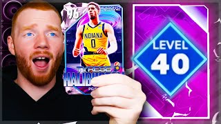 I Completed Level 40 ALREADY amp Got Pink Diamond Tyrese Haliburton [upl. by Worrad]