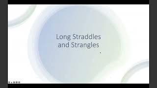 Straddles and Strangles [upl. by Adlez]