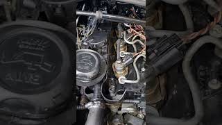 bmw 318d n47 engine injector check [upl. by Elehcin754]