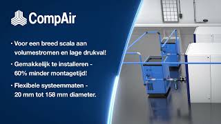 CompAir EPL Easy Pipe Line snelmontage leidingsysteem [upl. by Stephen]