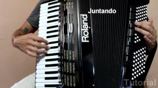 Toca um João Mineiro e Marciano\Tutorial Acordeon \ Evandro Hurricane \ Furlan [upl. by Harac]