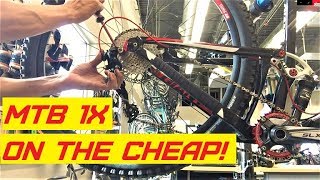 Budget MTB 1x Conversion [upl. by Aneela]