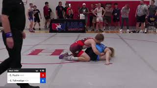 57 Kg Quarterfinal  Stevo Poulin Northern Colorado Wrestling Club Vs Evan Tallmadge New Jersey [upl. by Topliffe]