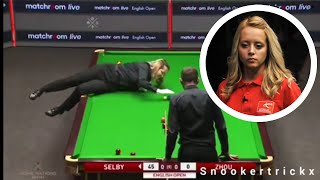 Desislava Bozhilova snooker masasına çıktı [upl. by Rednijar]