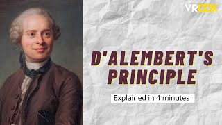 DAlemberts principle  Explained [upl. by Margit634]