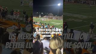 Mercer Football Game 😮‍💨 We Pressure ‼️ 2024 football foryou mercerbears georgia friendship [upl. by Tonkin]