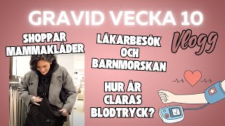 GRAVID VECKA 10 vlogg [upl. by Skippy]