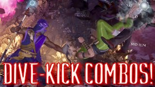 Sonya’s Buff Explained DiveKick Combos For Everyone [upl. by Bolten781]