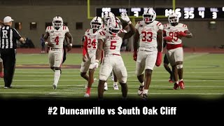 2 Duncanville vs South Oak Cliff  TXHSFB [upl. by Georgette255]