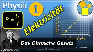 Elektrizität  Das Ohmsche Gesetz 1  Rueff [upl. by Eng291]