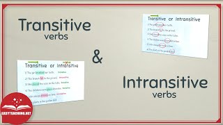 Transitive and Intransitive Verbs  English Grammar  EasyTeaching [upl. by Fisuoy]