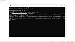 How to install the wxPython on Windows  Tamil [upl. by Aynotal]