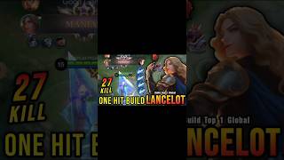 Lancelot one hit build  Lancelot one shot build  Lancelot best build  Lancelot 1 hit kill mlbb [upl. by Deloria]