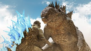 godzilla legendary vs godzilla minus one [upl. by Anewor995]