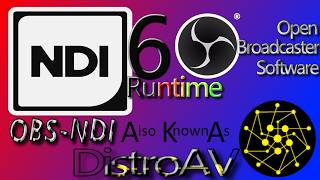 NDI 6 and OBS NDI aka DistroAV Tutorial  How to install and use NDI to send video between PCs [upl. by Brucie]