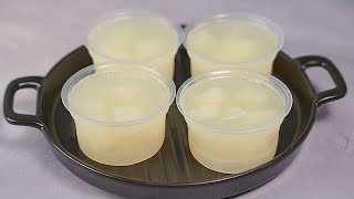 Try This Lichee Jelly Dessert Your Kids Will Love it Delicious Lychee Dessert Recipe  Yummy [upl. by Rubinstein]