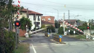 San Benigno Canavese I Passaggio a Livello  Level crossing [upl. by Atteram430]