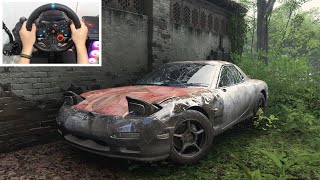 Rebuilding Hans Mazda RX7 Veilside  Forza Horizon 5  Logitech G29 [upl. by Malley438]