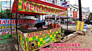 TEMPE MENDOAN JUMBO VIRAL DI LAMPUNG ⁉️ BISA JADI IDE USAHA NIH  Street food lampung [upl. by Nwahsirhc]