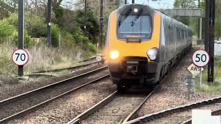 Morpeth Railway Station Northumberland Thursday 18042024 [upl. by Borchers174]