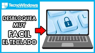 Cómo DESBLOQUEAR el TECLADO en una LAPTOP SOLUCIÓN [upl. by Akcemat]