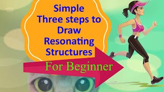 L18  Simple three steps to draw Resonating Structures for JEE NEET11th12th [upl. by Zashin]