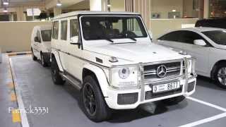 G63 AMG V8 Biturbo MercedesBenz  pure white [upl. by Ronyam120]