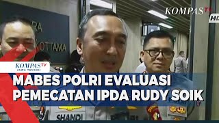 Mabes Polri Evaluasi Pemecatan Ipda Rudy Soik [upl. by Ledah]