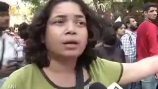 The Quint Students React to the Ruckus at Ramjas College [upl. by Sheilah730]