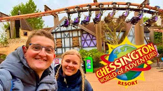 Chessington World Of Adventures Vlog March 2023 [upl. by Koral731]