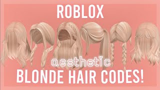 Blonde hair code for Bloxburg amp Roblox  ANNA [upl. by Mauceri]