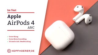 Apple AirPods 4 mit Noise Cancelling [upl. by Bernardina489]