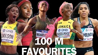 Who Will Win the Womens 100 Meters at Paris 2024 [upl. by Nitfa]