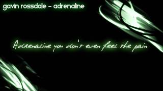 Gavin Rossdale  Adrenaline HD Lyrics [upl. by Erde]