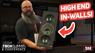 NEW Monitor Audio InWall Speakers  CEDIA TECH SUMMIT 2023  Home Theater Speakers [upl. by Atineb602]