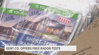 Kent Co offers free testing in Nov for potentially dangerous inhome radon gas [upl. by Halla]