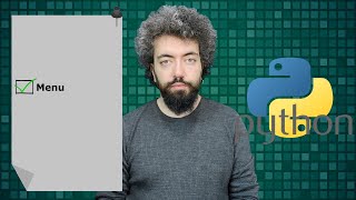 PYTHON Eğitimi 47  TkinterGUI Menu [upl. by Ordnajela84]