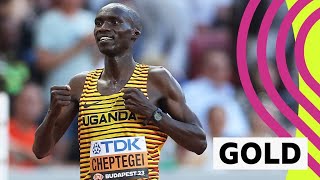 Joshua Cheptegei reflects on his most MEMORABLE race BREAKING world records amp Car accident [upl. by Noonan]