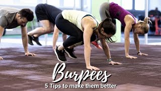 5 Tips To Improve Your Burpee Technique [upl. by Isobel123]