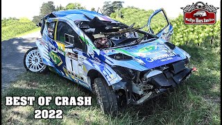 BEST OF RALLY 2022  CRASHES amp MISTAKES [upl. by Steffen458]