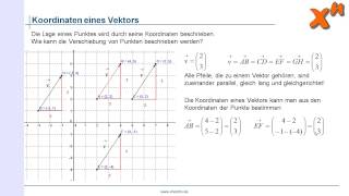 11 Koordinaten eines Vektors [upl. by Mistrot]