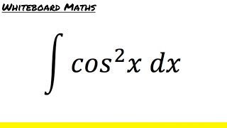 Integral of cos2 x [upl. by Oremor]